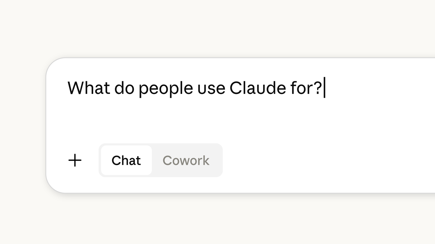 Claude.ai Chat and Cowork composer from Anthropic