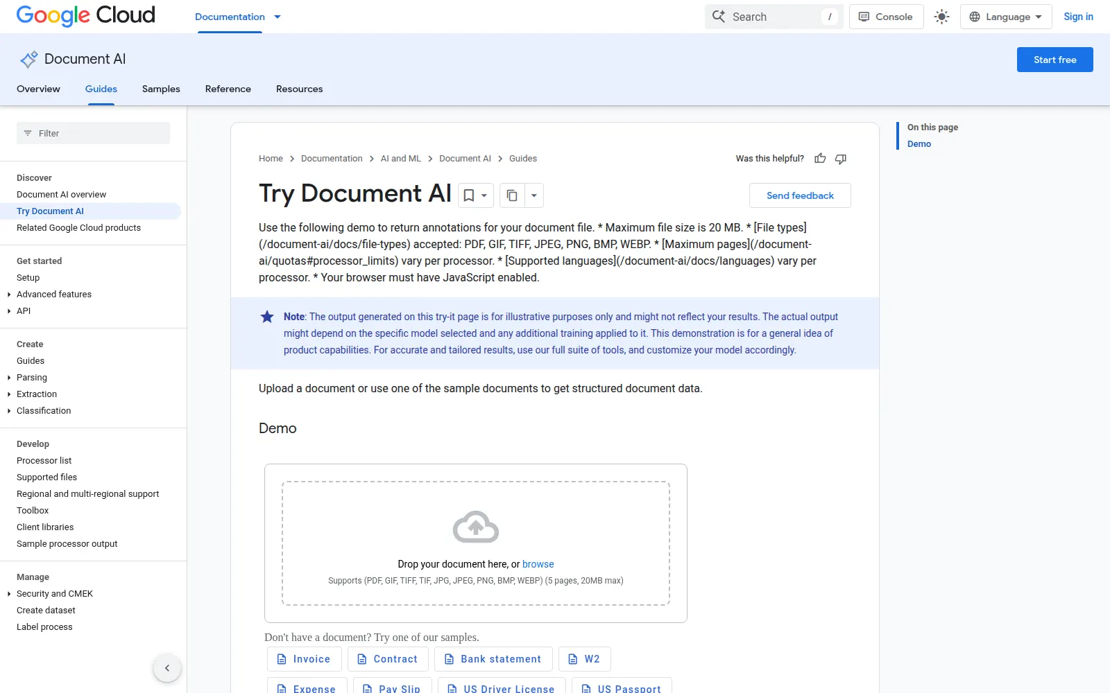 Google Document AI