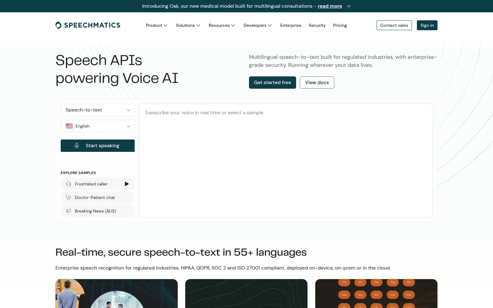 Speechmatics