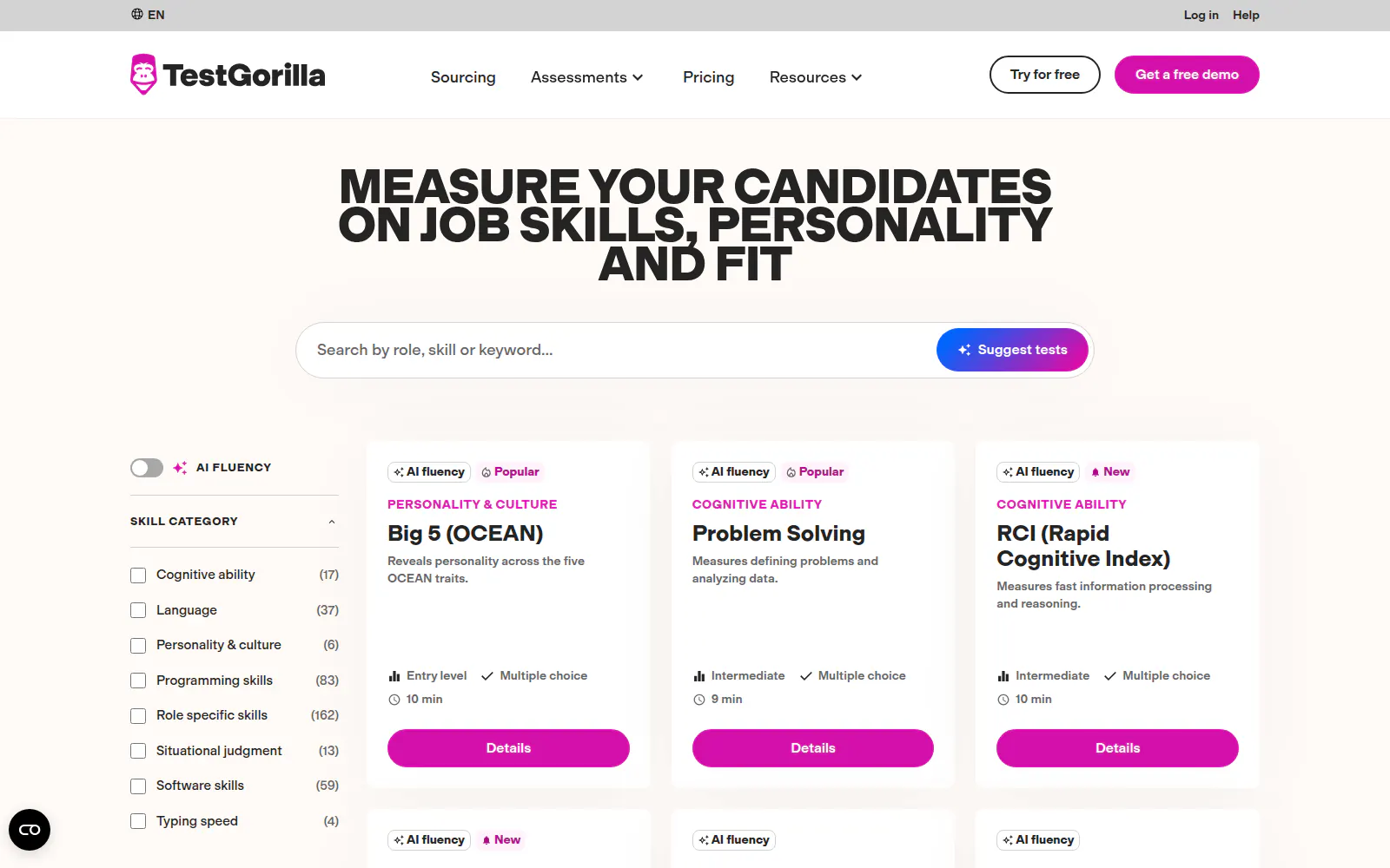 TestGorilla